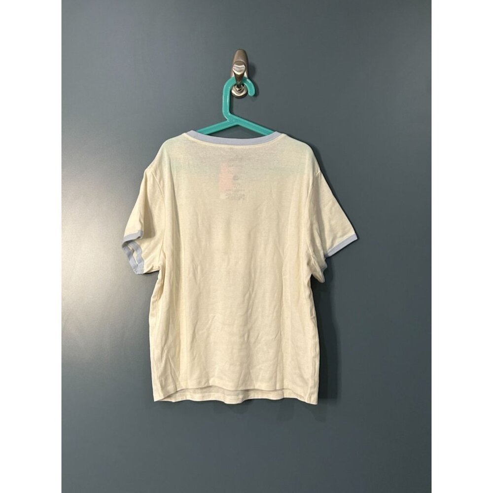 NWT Women's Cinnamoroll Short Sleeve Graphic Baby T-Shirt - Ivory 1X - Picture 4 of 5